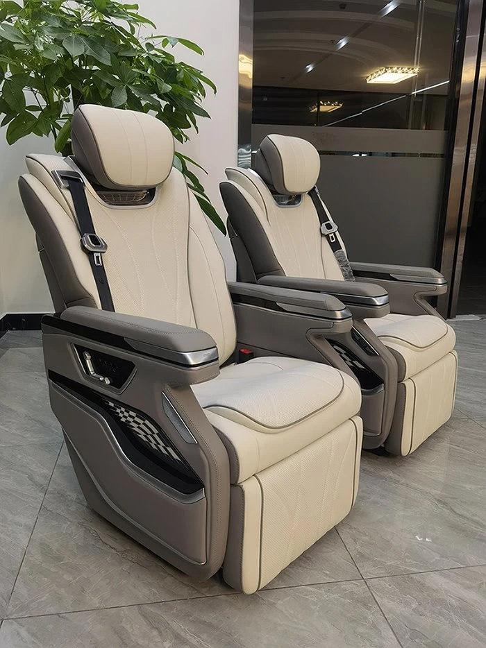 Luxury van seat with comfort system Luxury van seat with comfort system