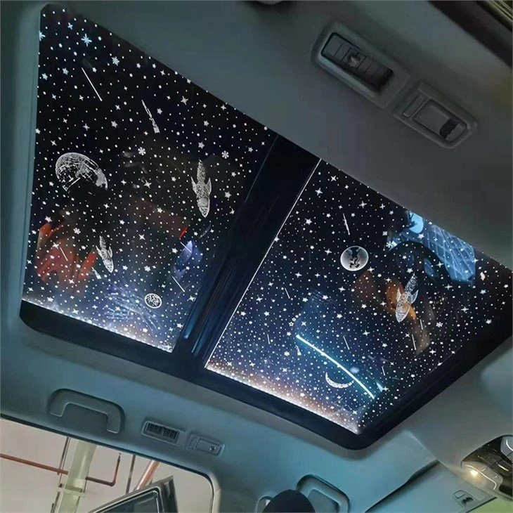 led car roof star night light projector