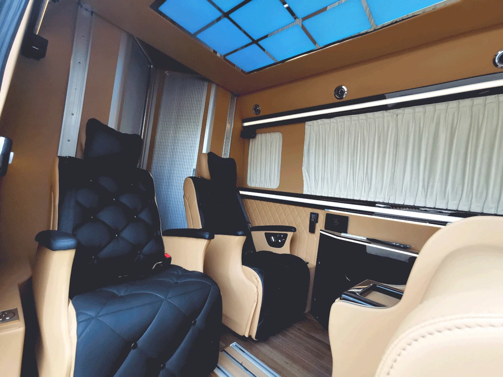 Mari Lihat Bahagian Dalaman Kereta Mercedes-Benz Sprinter Motorhome Ini