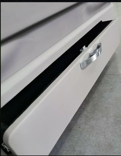 Van luxury bench with drawer