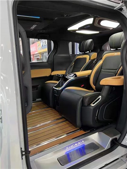 Alat Ganti Kereta Tempat Duduk Mewah Untuk Toyota Sienna Upgrade Modify