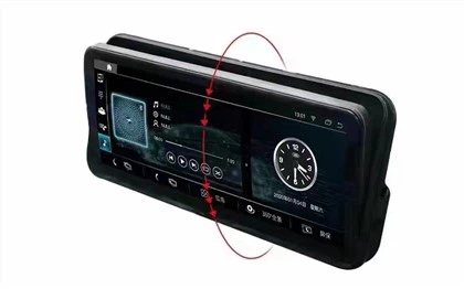 Skrin TV Kereta Bengkok Land Rover Flip