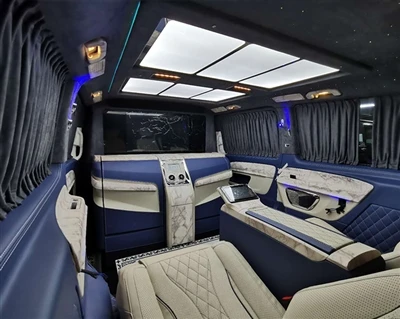 Partition kereta Alphard kilang untuk kenderaan komersial