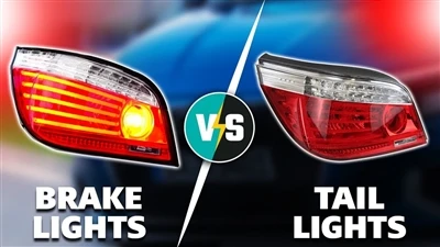 Adakah lampu ekor dan lampu brek sama