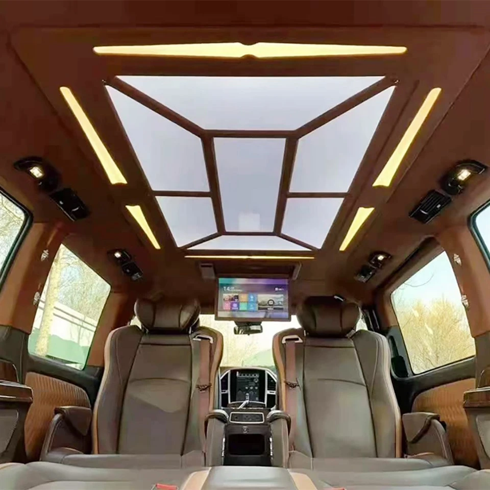 Naik Taraf Tempat Duduk Mewah Dalaman Mercedes Vito