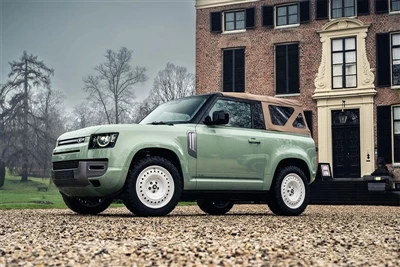 Land Rover Defender yang diubah suai boleh tukar