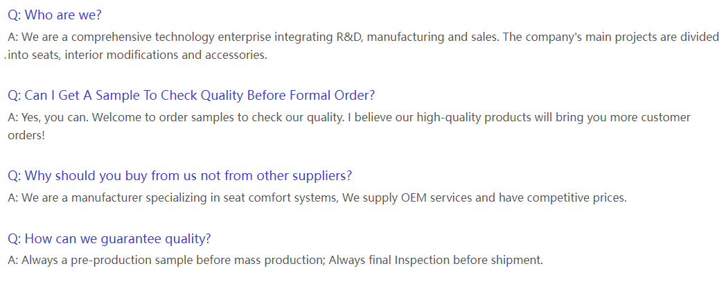 Xiamen Kench FAQ Xiamen Kench FAQ